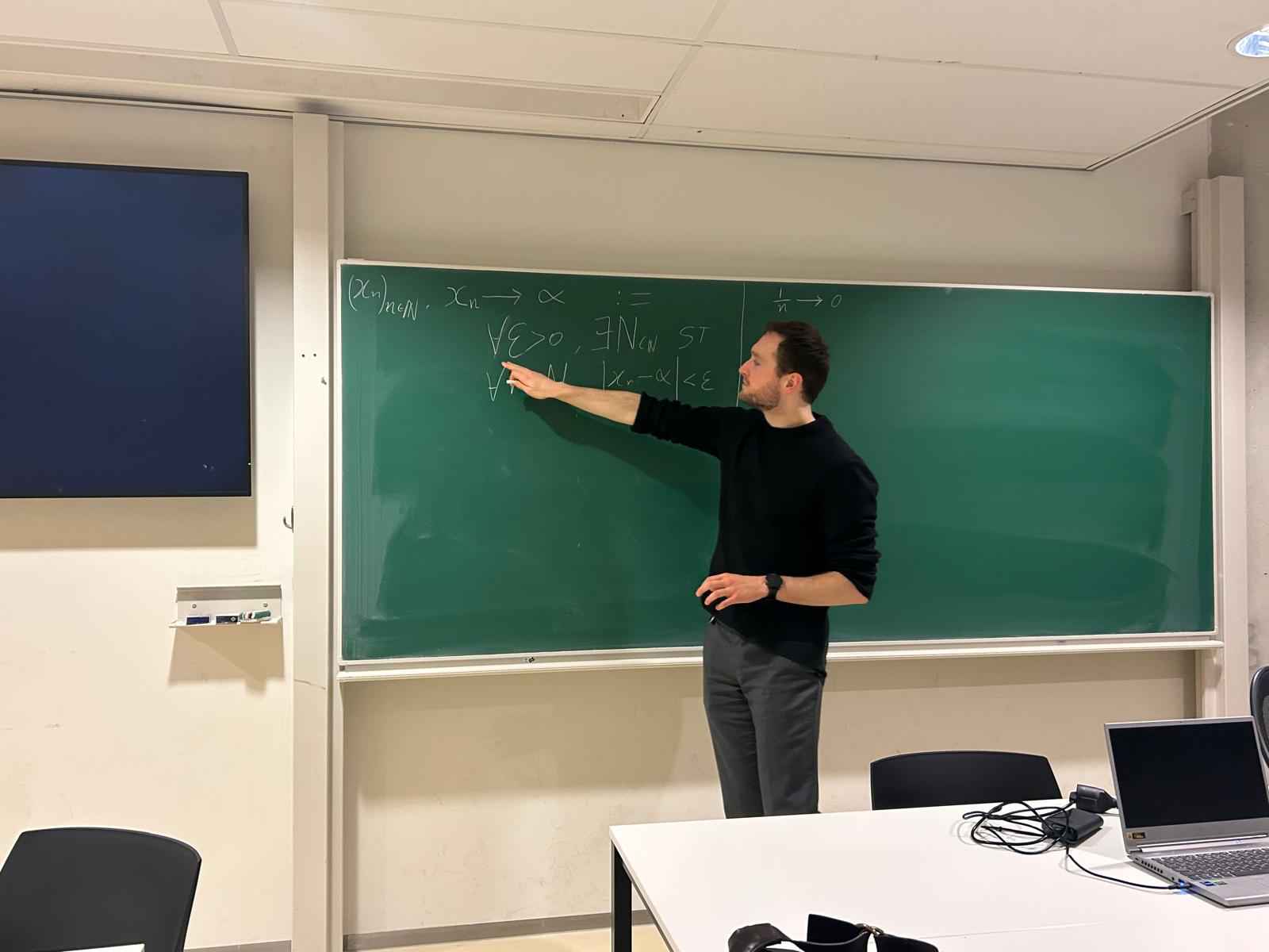 Teaching mathematics at UvA